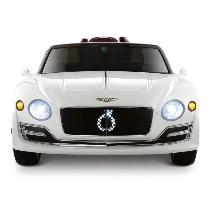 Bentley EXP Licensed Kids Ride On Car with Remote Control | White (Limited Edition)