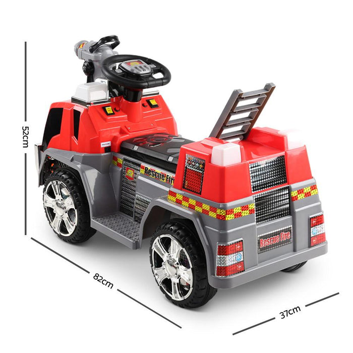 Fire Engine Inspired Kids Ride On Car Firetruck | Fire Engine Red