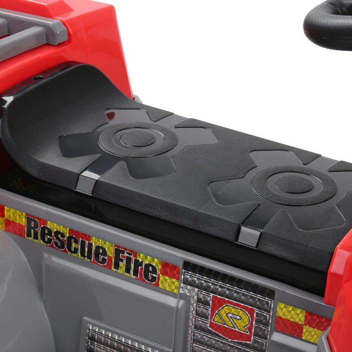 Children's Engine Ride Ons Fire Engine Inspired Kids Ride On Car Firetruck | Fire Engine Red ...