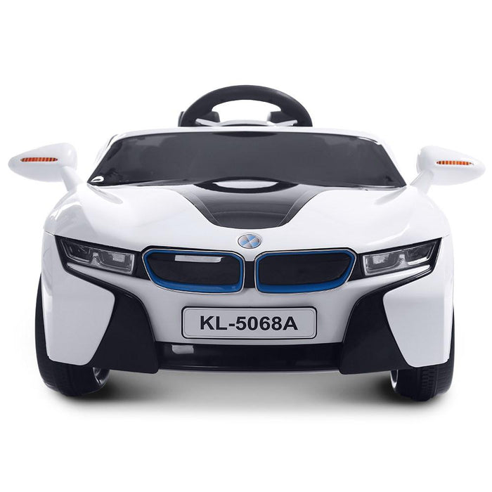 BMW i8 Inspired Kids Ride On Car with Remote Control | White