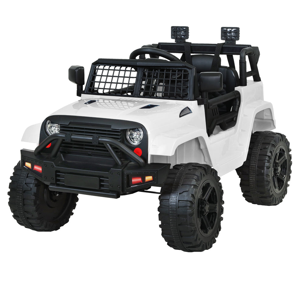 Jeep Inspired Kids Ride On Car with Remote Control | Snow White
