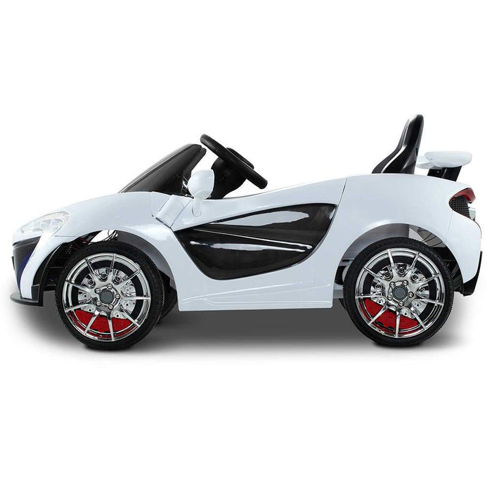 Mclaren Inspired Kids Ride On Car with Remote Control | White