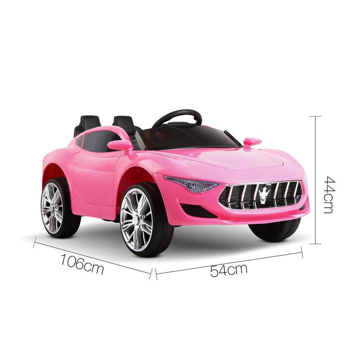 Maserati Inspired Kids Ride On Car with Remote Control | Pink (Limited Edition)
