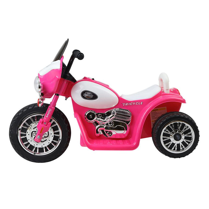Harley Davidson Inspired Kids Ride On Motorbike Motorcycle | Pink (Police)