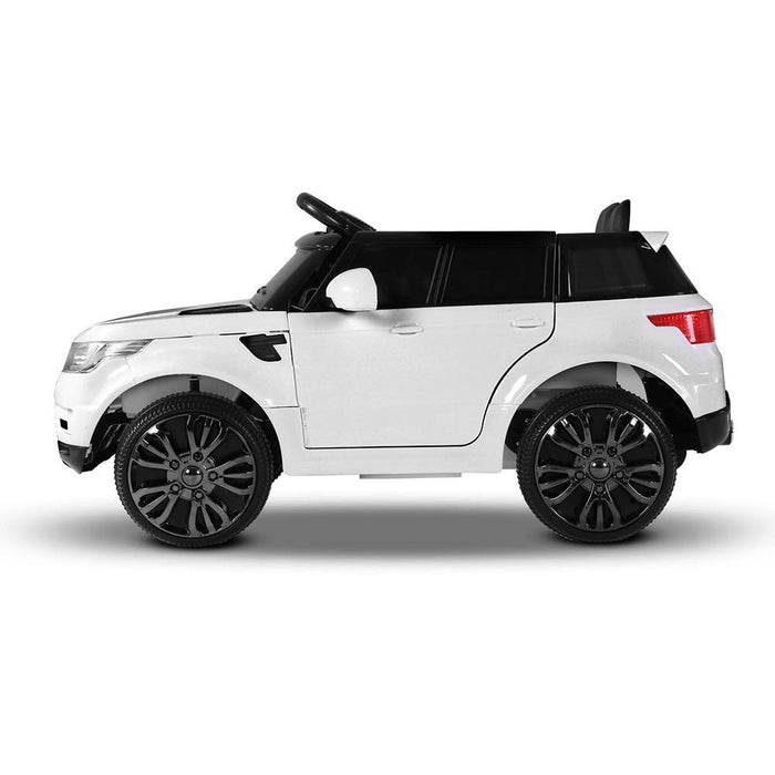Range Rover Inspired Kids Ride On Car with Remote Control |  Pearl White