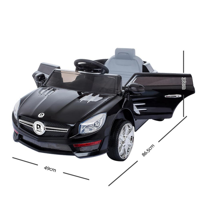 Mercedes Benz SL63 AMG Inspired Kids Ride On Car with Remote Control | Black