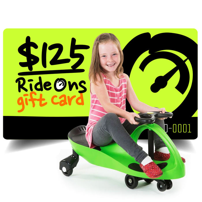 $125.00 AUD RideOns Gift Card
