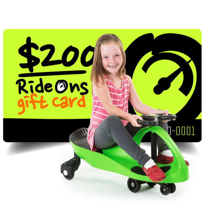 $200.00 AUD RideOns Gift Card