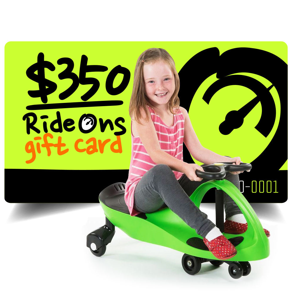 $350.00 AUD RideOns Gift Card