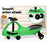 Sunny Days Kids Ride On Swing Car | Green