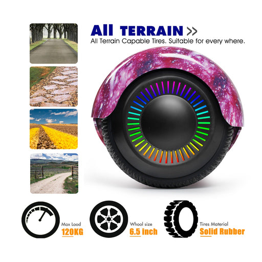 Smart-S W1 Hoverboard Personal Transport by Funado | Galaxy Pink