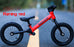 Track Star Deluxe 12 Inch Kids Balance Bike | Red & Black