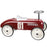 Kids Classic Vintage Racer Metal Ride On Push Car | Italian Red & Cream