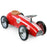 Kids Speedster Vintage Racer Metal Ride On Push Car | Racing Red