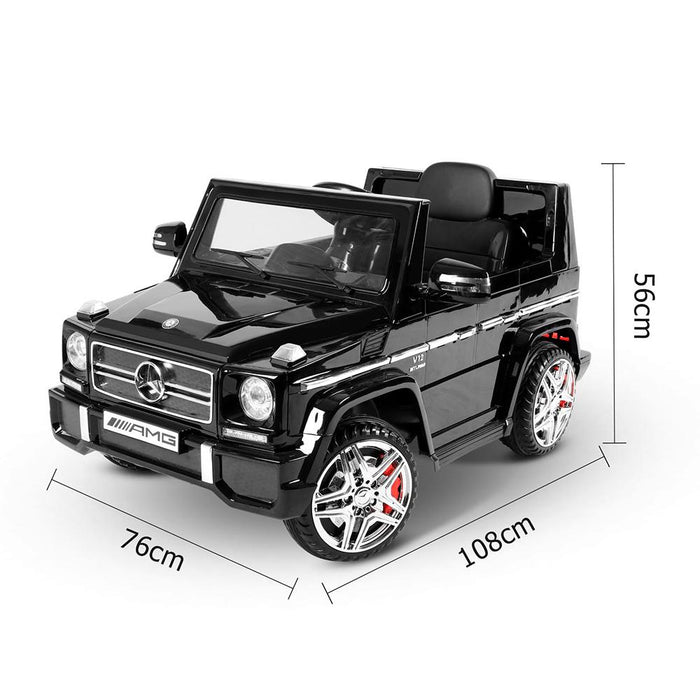 Mercedes Benz G65 AMG Licensed Kids Ride On Car with Remote Control | Black
