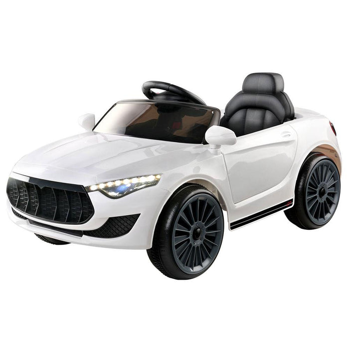 Maserati Inspired Kids Ride On Car with Remote Control | Pearl White